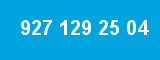 927 129 25 04